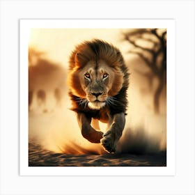 Wild Animal Creative Portrait 167 Art Print