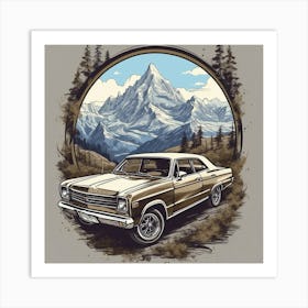 Chevrolet Chevelle 1 Art Print