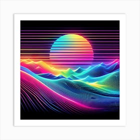 80s Art 1 Art Print