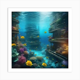 Sunken City Art Print