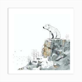 Polar Bear Art Print