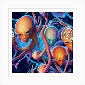 Aliens Art Print