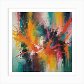 Abstract Painting 987 Art Print