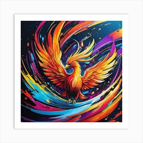 Phoenix 106 Art Print