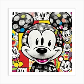 Mickey Reimagined Art Print