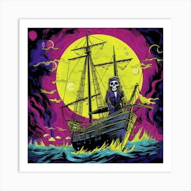 Pirate Ship 2 Art Print