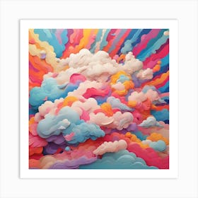 Clouds Art Print