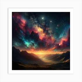 Nebula 126 Art Print