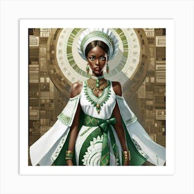 African Woman 3 Art Print