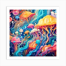 Jellyfish 13 Art Print
