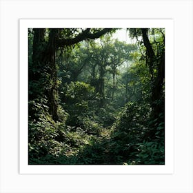 Forest Path Art Print