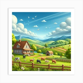 Country Comfort 5 Art Print