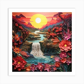 Waterfall Art Print