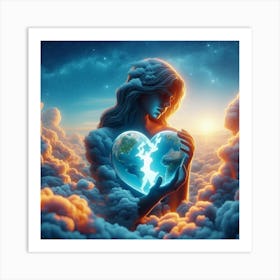 Heart Of The Earth 1 Art Print