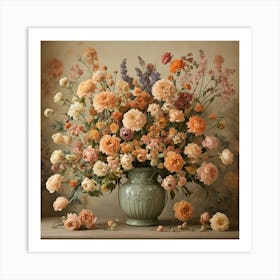 Flowers In A Vase Art Print