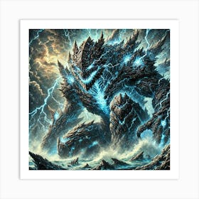 Stormbringer Portrait Updated Art Print