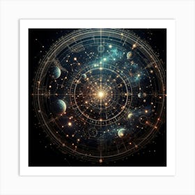 Astrology Symbol Art Print