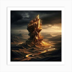 Sands Of Time 7 Art Print