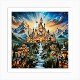 Cinderella Castle 7 Art Print