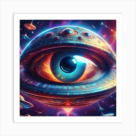 Alien Eye 1 Art Print