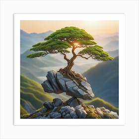 Bonsai Tree 1 Art Print