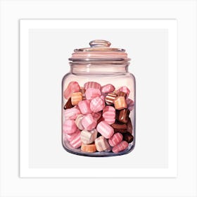 Candy Jar 13 Art Print