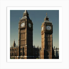 Big Ben Clock Tower Art Print