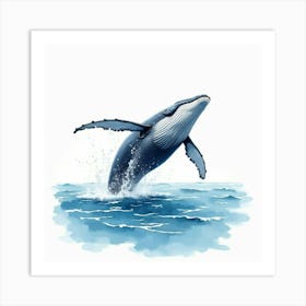 Humpback Whale 1 Art Print