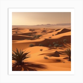 Sahara Desert 89 Art Print