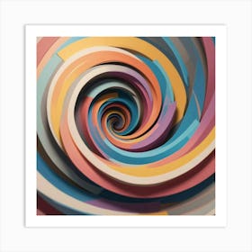 Abstract Spiral 1 Art Print