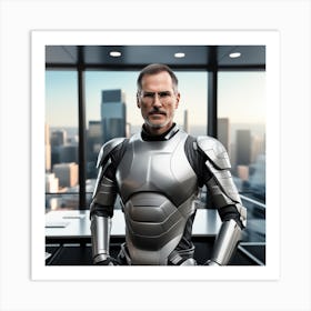 Steve Jobs 74 Art Print