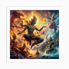 Lord Ganesha Art Print