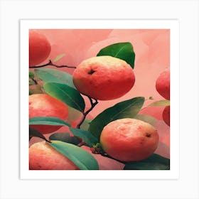 Guavas Art Print