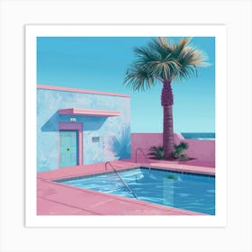 'Swimming Pool' 1 Art Print