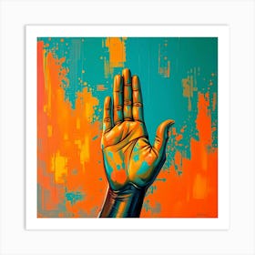 'The Hand' Art Print