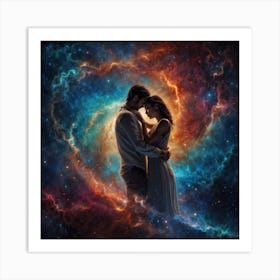 Cosmic Love Art Print