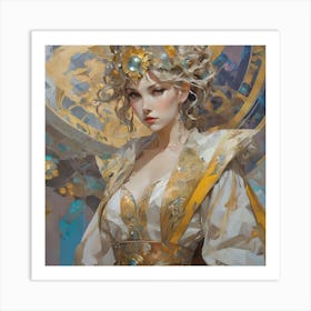 Beautiful Girl Art Print