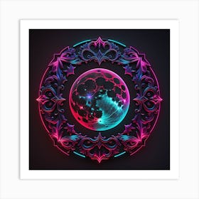 Celestial Wreath Art Print