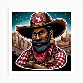 San Francisco 49ers 15 Art Print