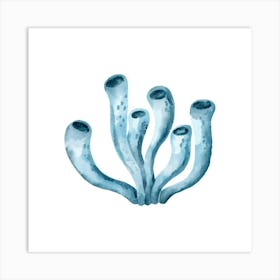 Blue Coral 2 Art Print