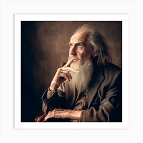 Old Man With Beard 3 Art Print