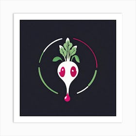 Beet Logo 7 Art Print