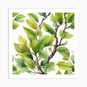 Tree Branch Art Print