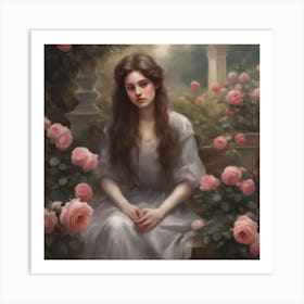 Rose Garden Art Print