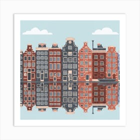 Amsterdam Cityscape 2 Art Print