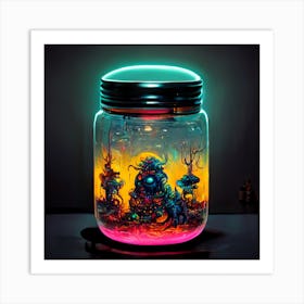 Jars 3 Art Print