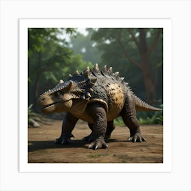 Triceratops 7 Art Print