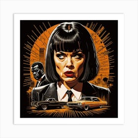 Pulp Fiction Art Print