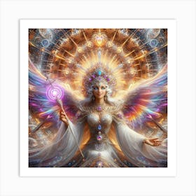 Angel Of Light 8 Art Print