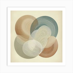 Simple abstract 7 Art Print